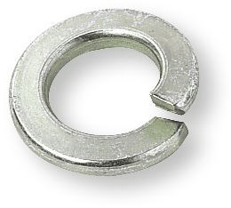 DIN 127B Rugós alátét, sima, Acél, Horganyzott, M 4, 1500darab/csomagolás termék fő termékképe