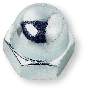 DIN 1587 Hatlapú magasan zárt anya, 5., Horganyzott, M 3, 1000darab/csomagolás termék fő termékképe