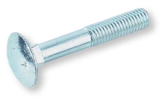 DIN 603 Kapupántcsavar, 4.6, Horganyzott, M 12x180, 25darab/csomagolás termék fő termékképe