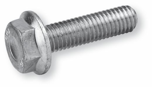 DIN 6921 Peremes hatlapfejű csavar,bordázott 8.8, Horganyzott, M 8x25, 200darab/csomagolás termék fő termékképe