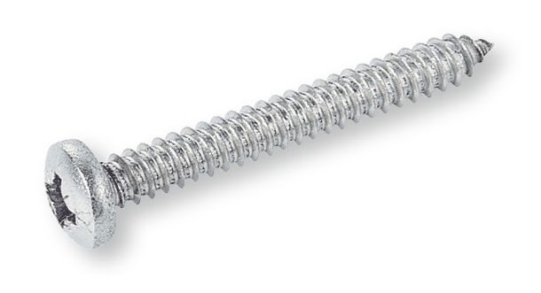 DIN 7981 Domború fejű kereszthornyos lemezcsavar, Acél, Horganyzott, 4,8x16, 2000darab/csomagolás termék fő termékképe