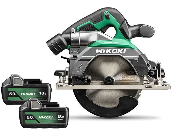 HiKoki C1806DB-WPZ akkus körfűrész (2 x 5.0 Ah Li-ion akkuval, Hitbox kofferben) termék fő termékképe