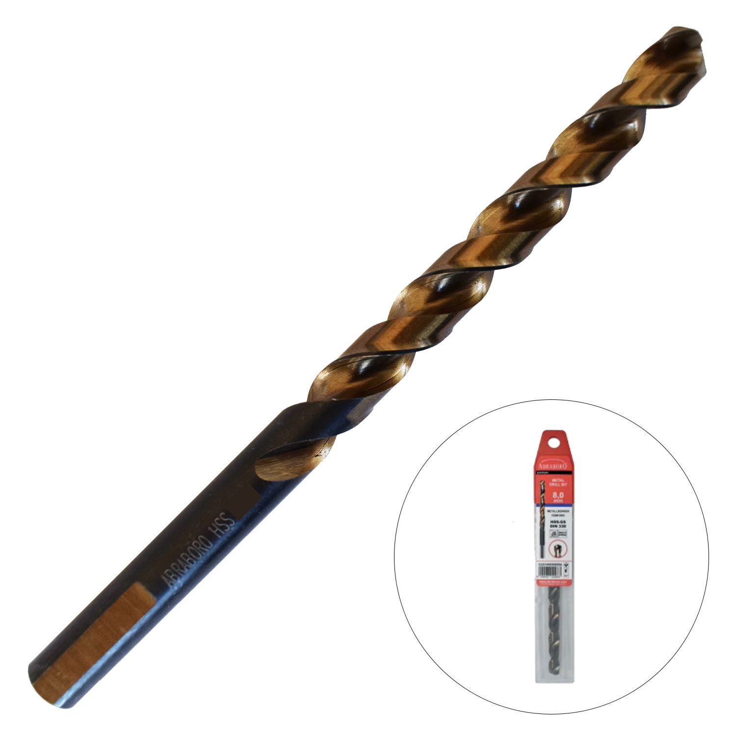 Abraboro 5.5 x 93 / 57 mm MULTISPEED HSS-GS fémfúró háromszög szárral, EV-Pack termék fő termékképe