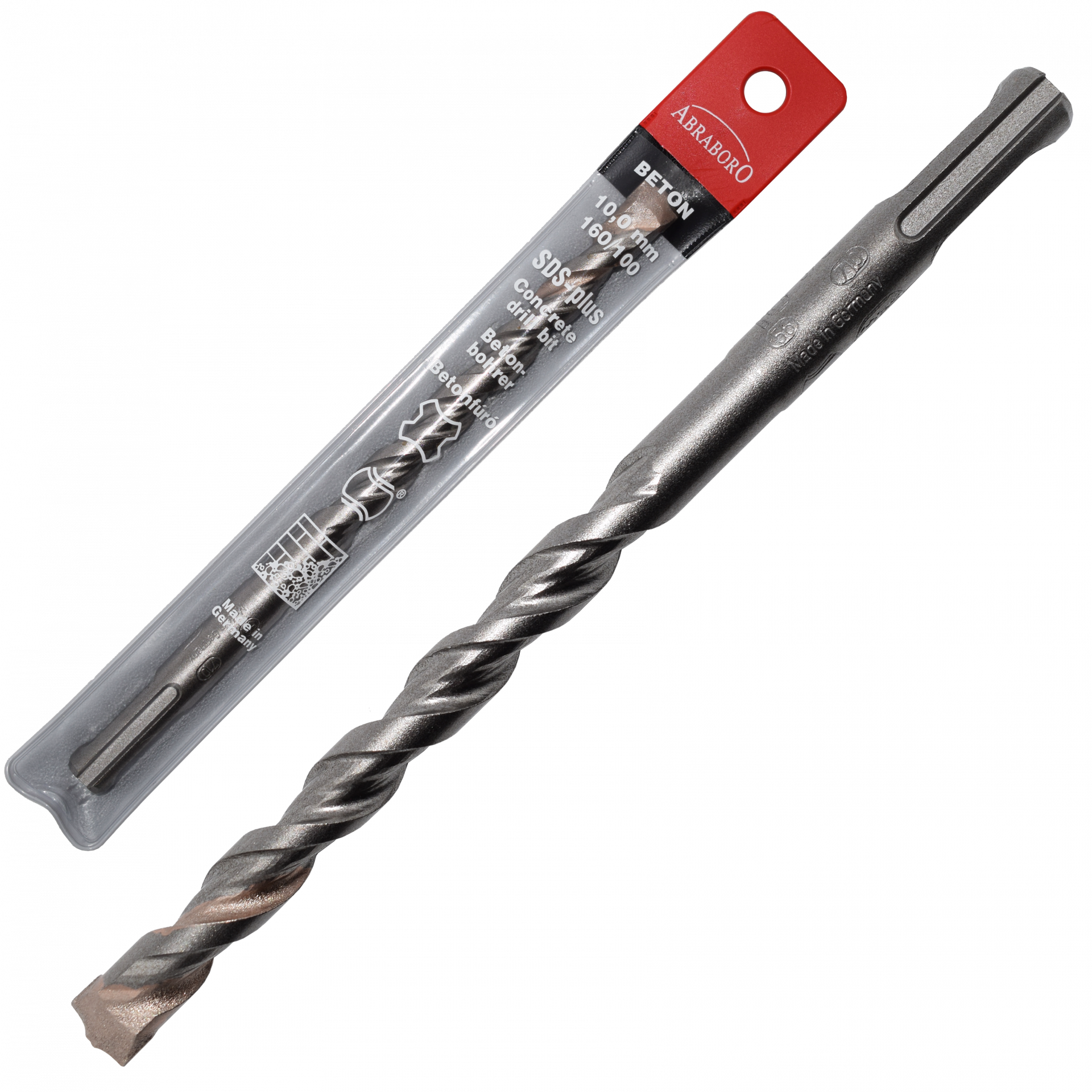Abraboro 16 x 300 / 250 mm SDS-plus TWIXX betonfúró műanyag tasakban termék fő termékképe