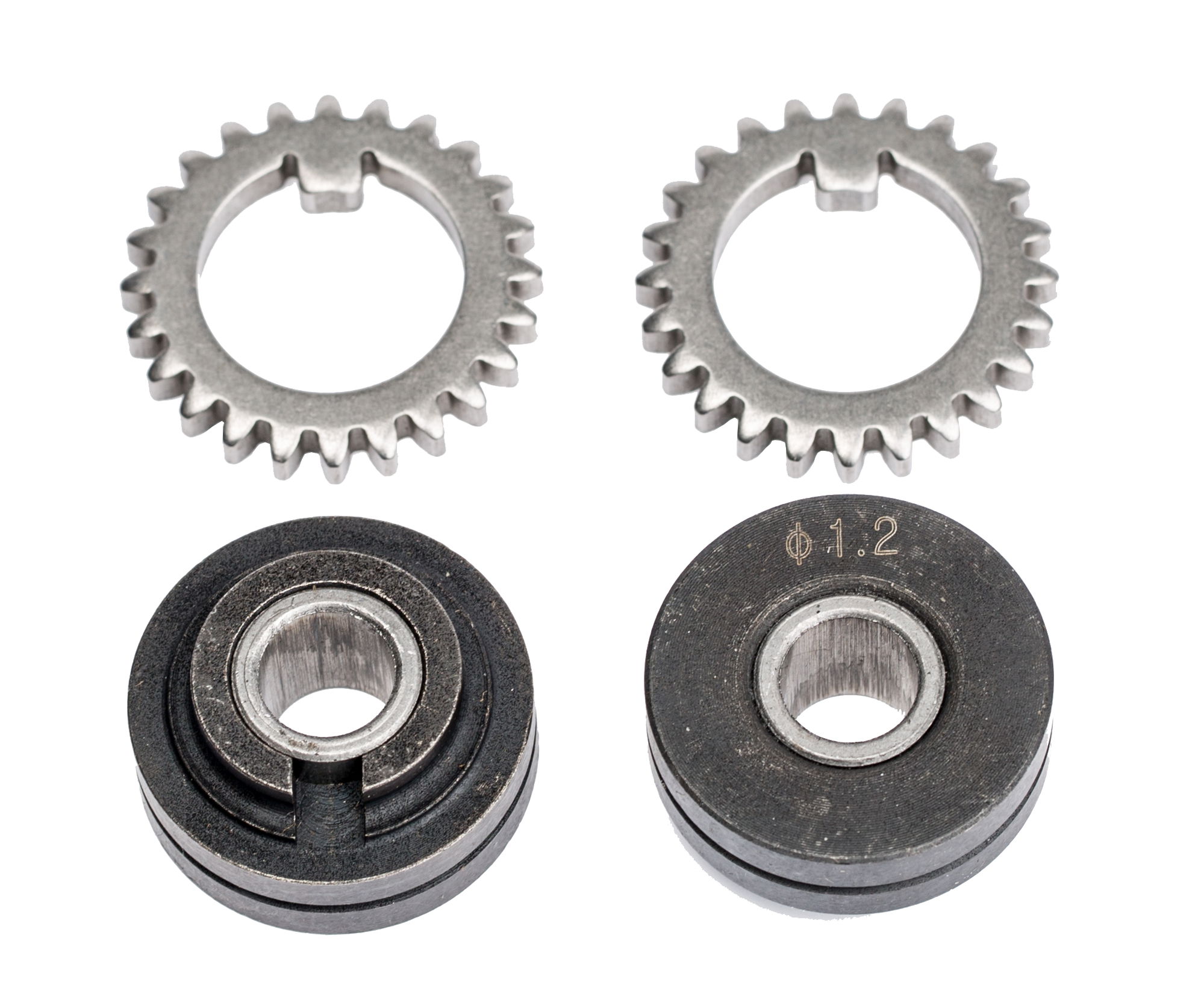 Schweisskraft Huzalvezető görgő pár lánckerékkel,tömör huzalhoz 0,8mm termék fő termékképe