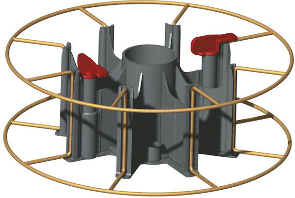 Schweisskraft Tekercsorsó adapter KA 2 termék fő termékképe