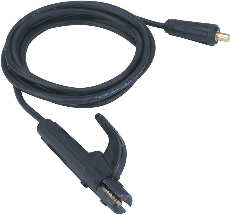 Schweisskraft Hegesztőkábel elekrtódafogóval 260A, 4m 25mm2 kábellel és DN25 dugóval termék fő termékképe