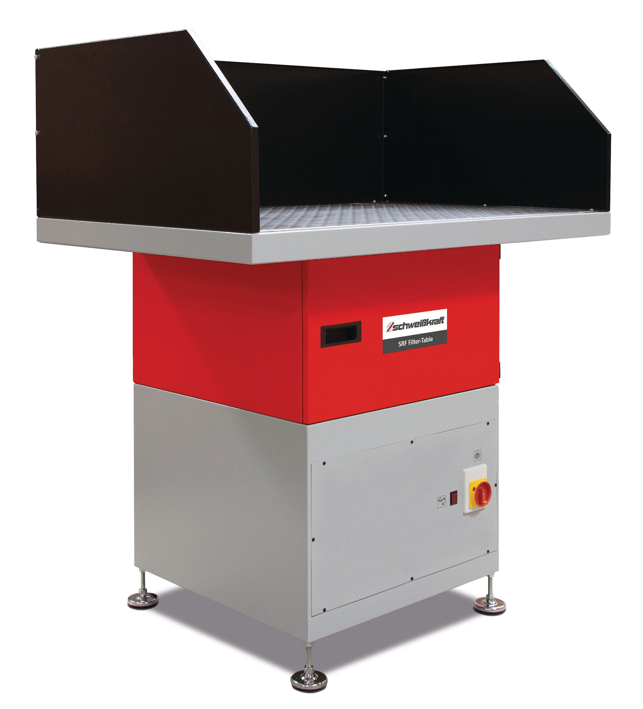 Schweisskraft SRF Hegesztő- és csiszolóasztal elszívórendszerrel (1200x800mm, 1400m3/h) termék fő termékképe