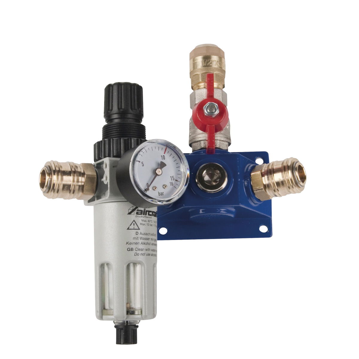 Aircraft előszerelt elosztóblokk (órával vízleeresztővel) termék fő termékképe