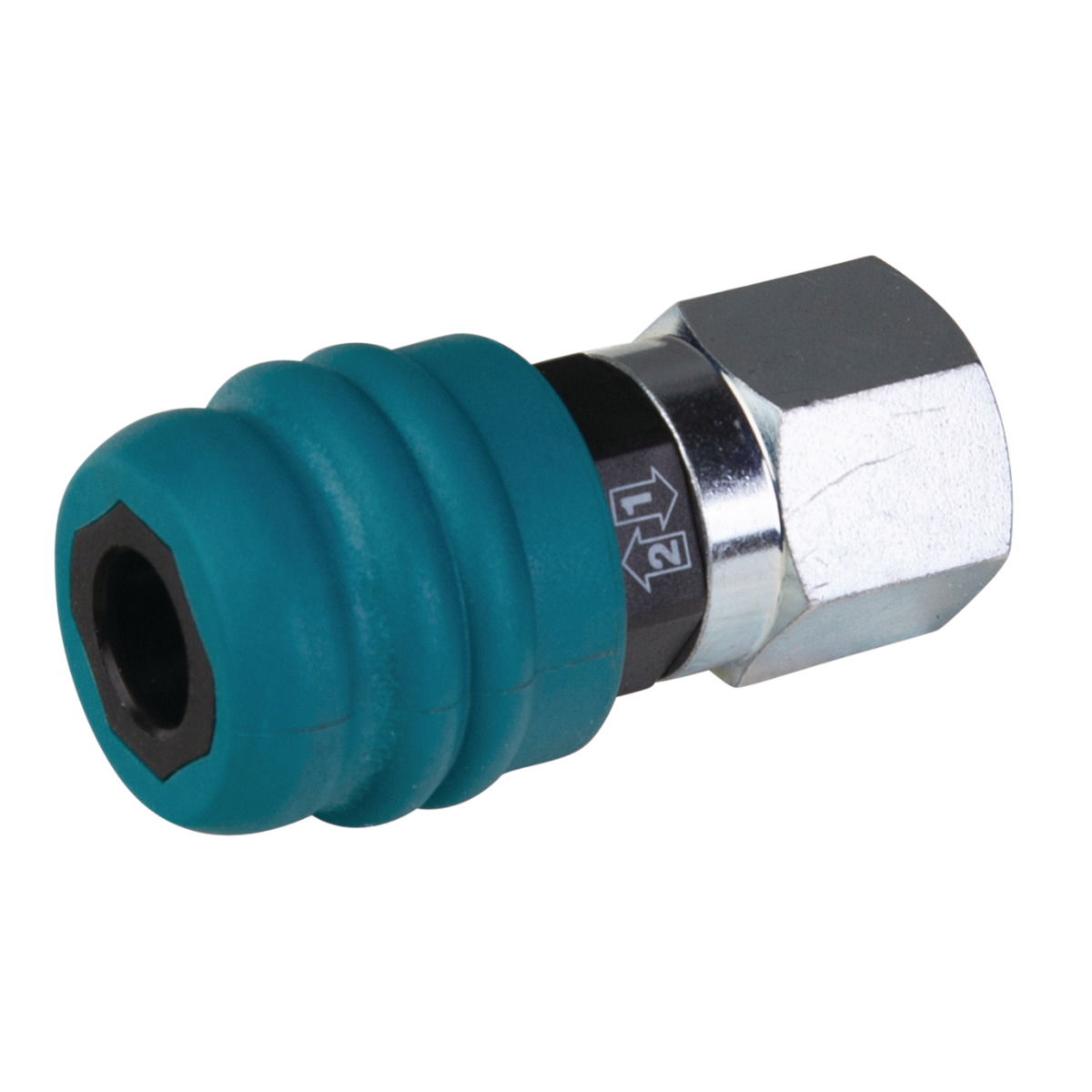 Aircraft kompozit biztonsági gyorscsatlakozó 3/8" belső menetes csatlakozással termék fő termékképe