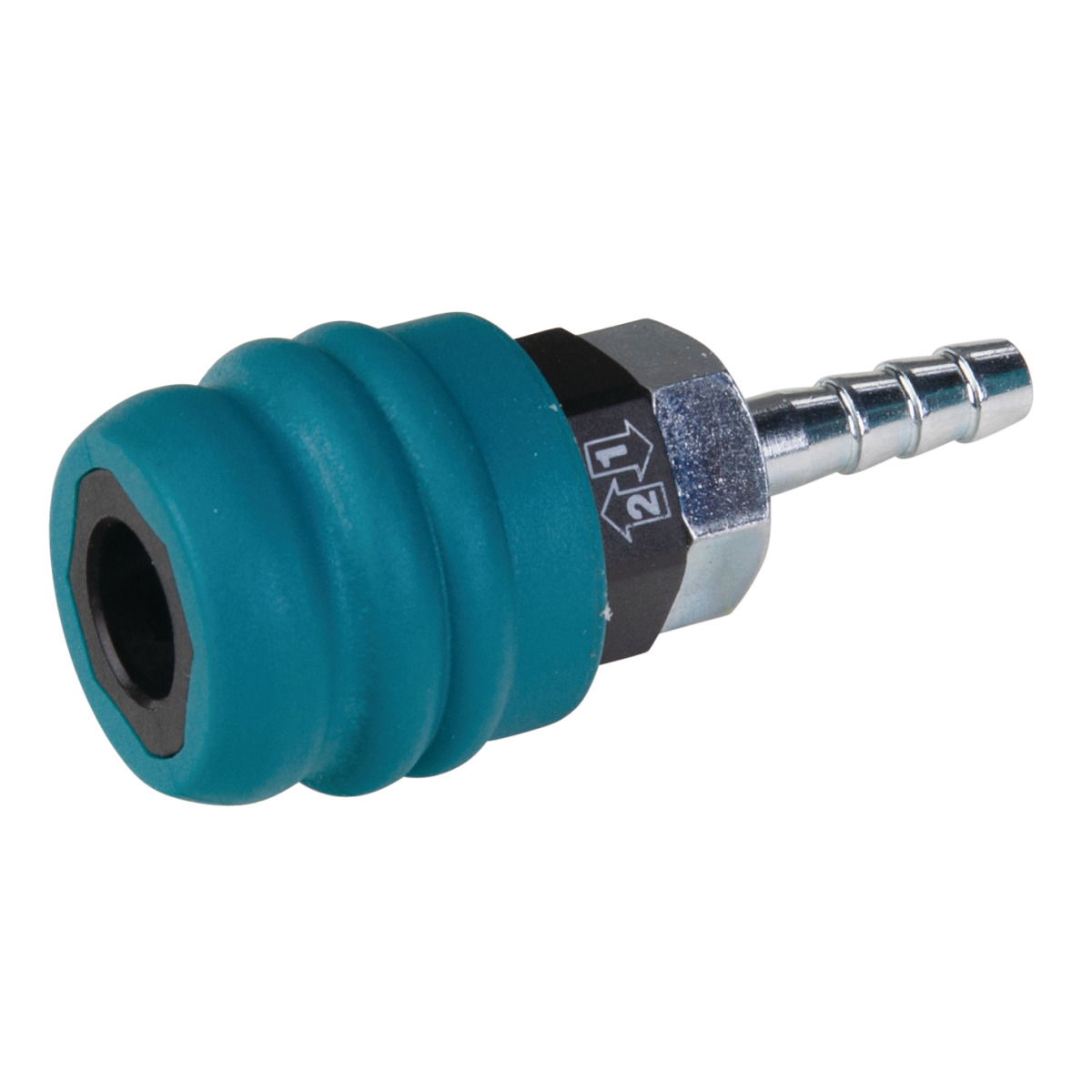 Aircraft kompozit biztonsági gyorscsatlakozó 6mm-es tömlővéges csatlakozással termék fő termékképe