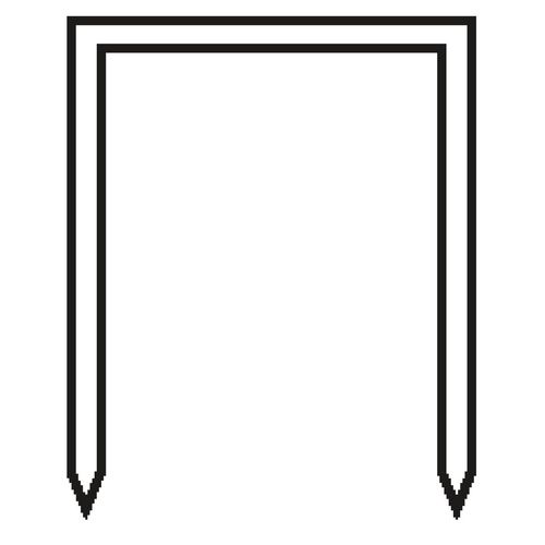 Aircraft Type 80 tűzőgépkapocs 6 mm 5000 db/doboz termék fő termékképe