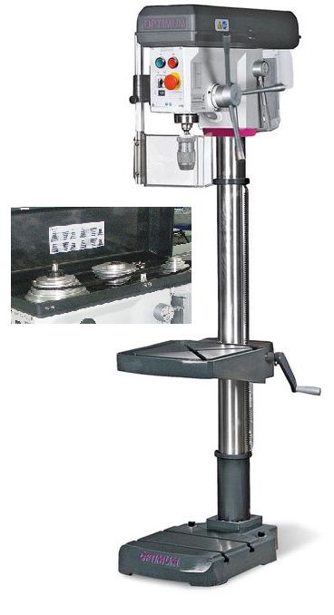 OPTIMUM Fúrógép B28 H (átm.28mm, 850W/400V) termék fő termékképe