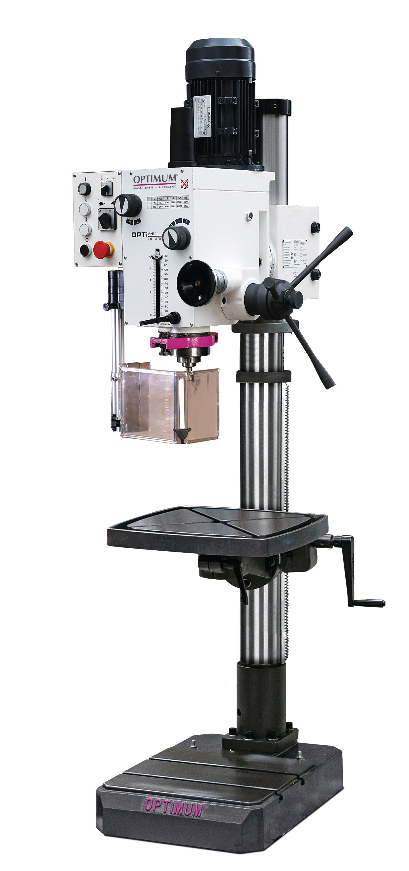 Optimum OPTIdrill DH 40G oszlopos hajtóműves fúrógép (1,5kW/400V) termék fő termékképe