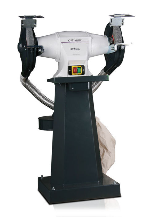 Optimum OPTIgrind GZ30DD köszörűgép erlépítménnyel és elszívó rendszerrel (1,8kW/400V, 300x35x30mm) termék fő termékképe