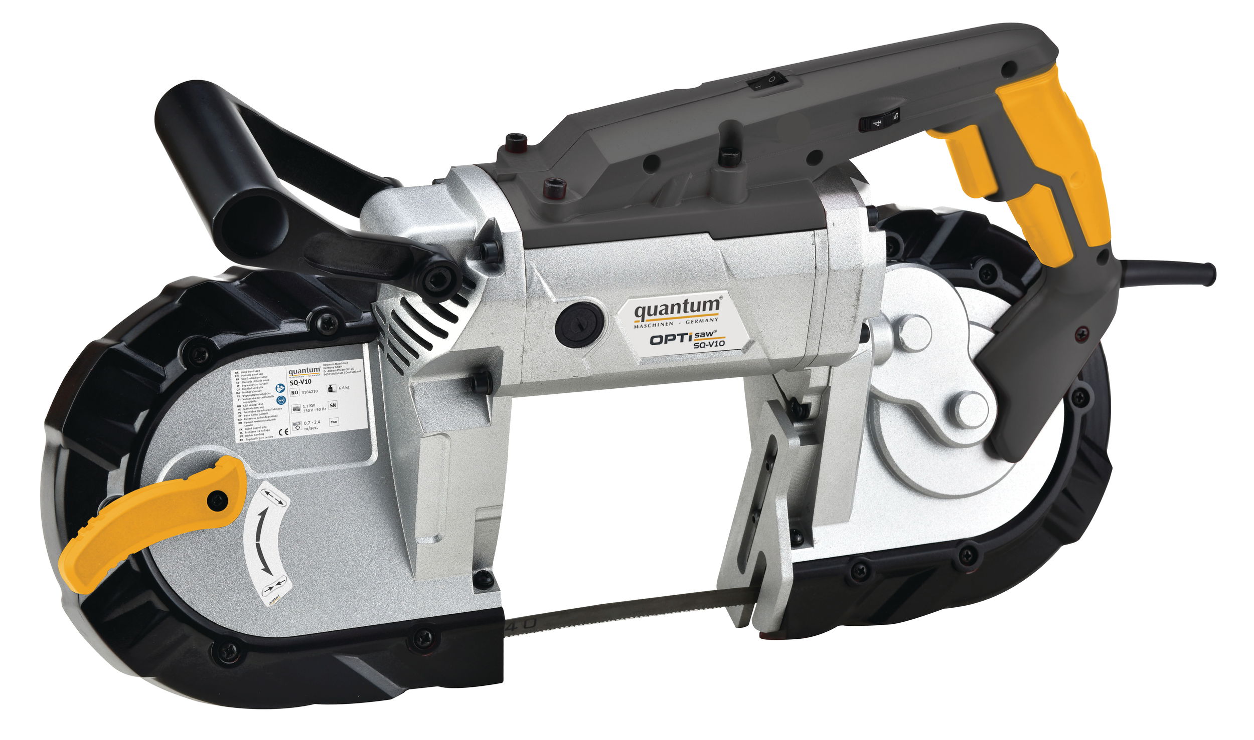 Optimum quantum SQ-V10 kézi szalagfűrészgép termék fő termékképe