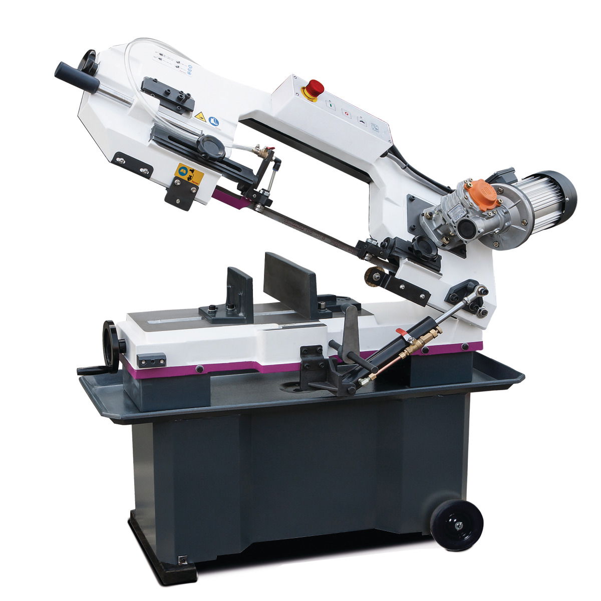 OPTIMUM Szalagfűrészgép OPTIsaw SD200G (750W 400V, 44/88m/p, 2360x19x0,9mm) termék fő termékképe