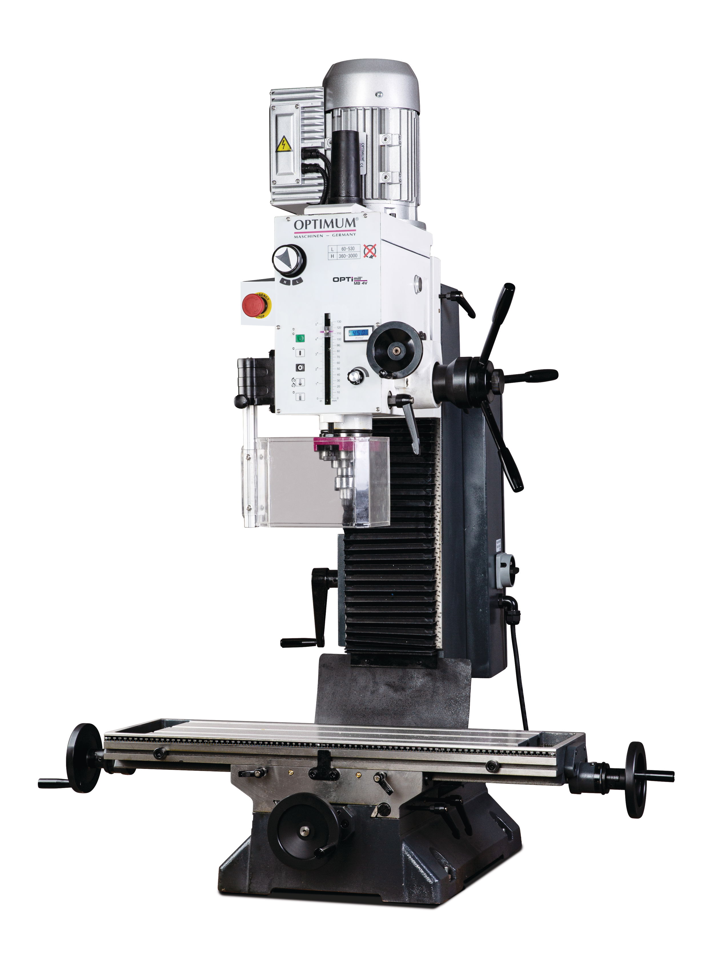 OPTIMUM OPTImill MB4 Fúró-maró gép (1,5kW, MK4, 240x800mm) Vario termék fő termékképe