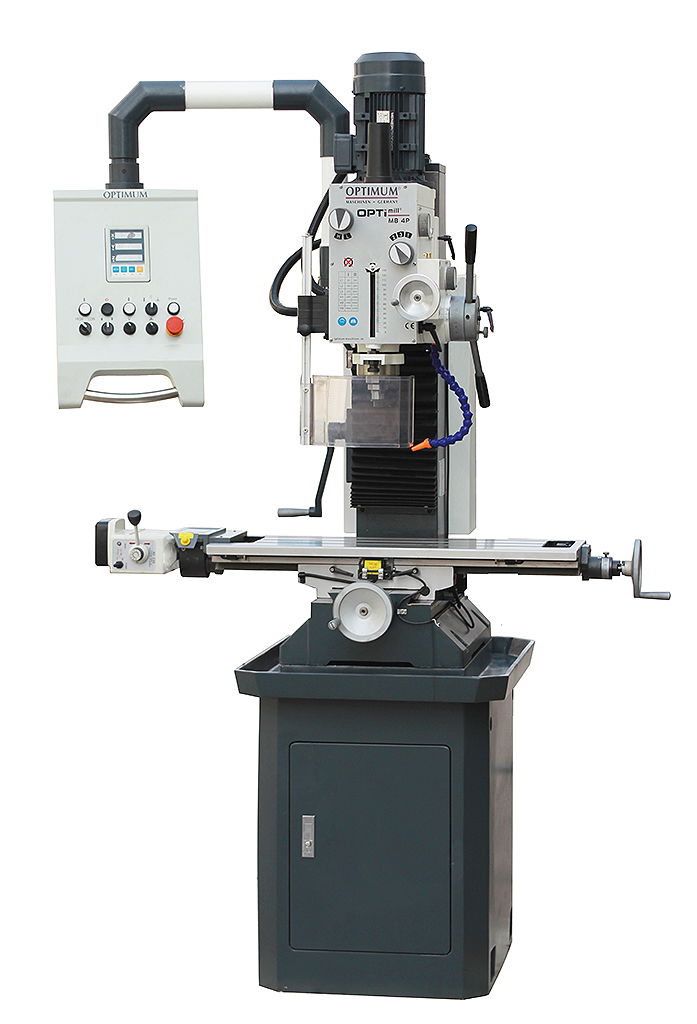 OPTIMUM OPTImill MB4P Fúró-maró gép (1,5kW/400V, MK4) termék fő termékképe