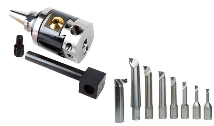 OPTIMUM Kiesztergáló fej klt., átm. 10-220mm, ISO 40 termék fő termékképe