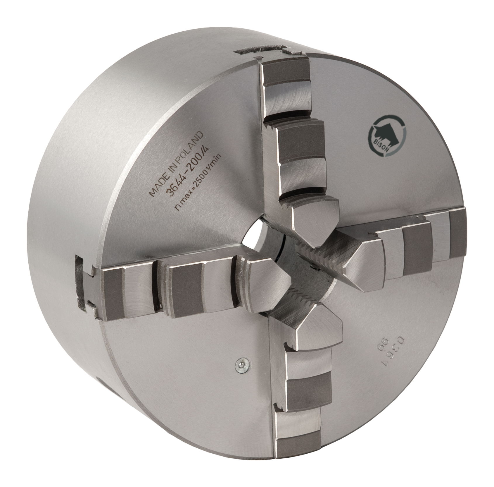 OPTIMUM BISON Négypofás tokmány Ø 125 mm DIN 6350 A2-3 termék fő termékképe