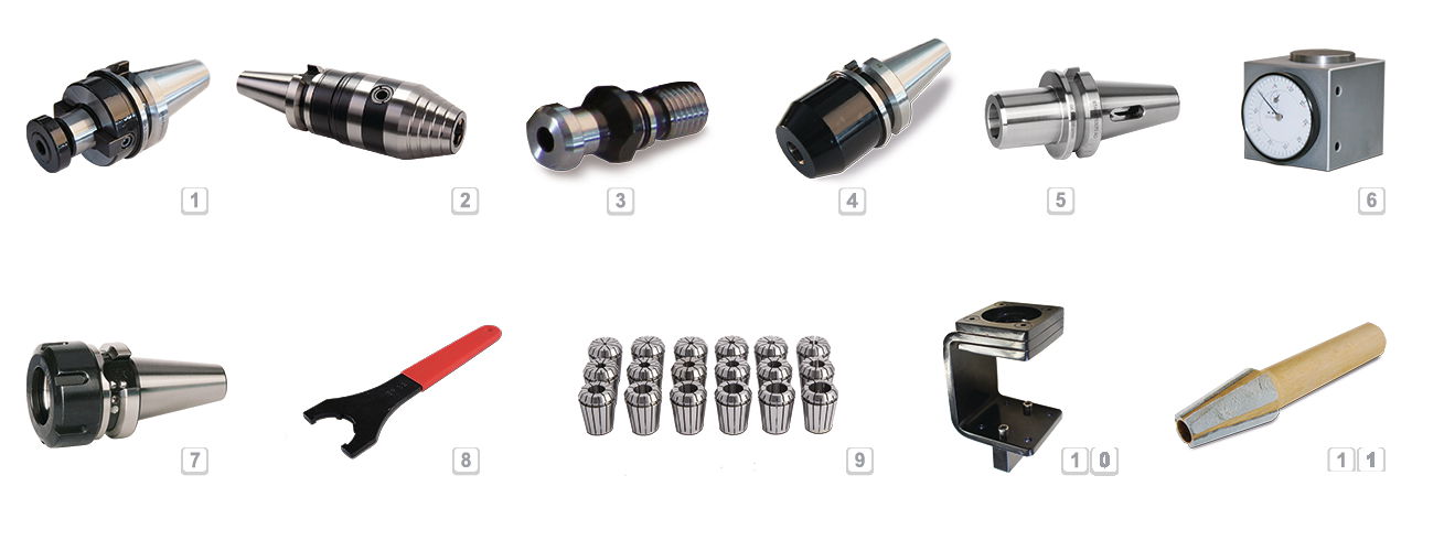 OPTIMUM Kiegészítő indulókészlet CNC gépekhez (SK 40 / DIN 69871) termék fő termékképe