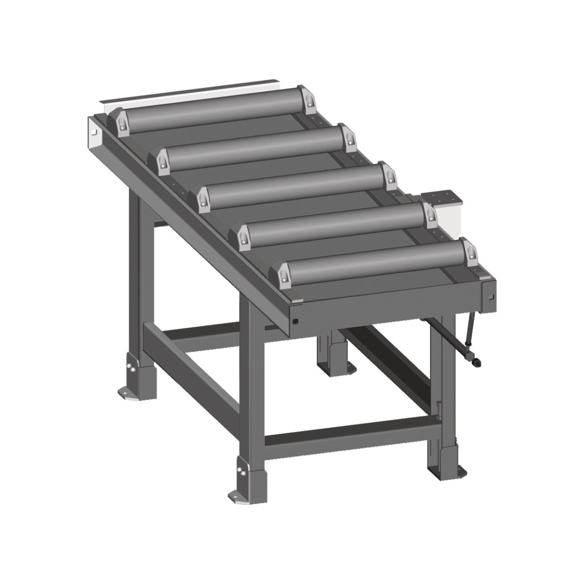 METALLKRAFT Optimum Görgős anyagtovábbító asztal 2000x600mm  (BMBS460x600HA-DG-F) termék fő termékképe