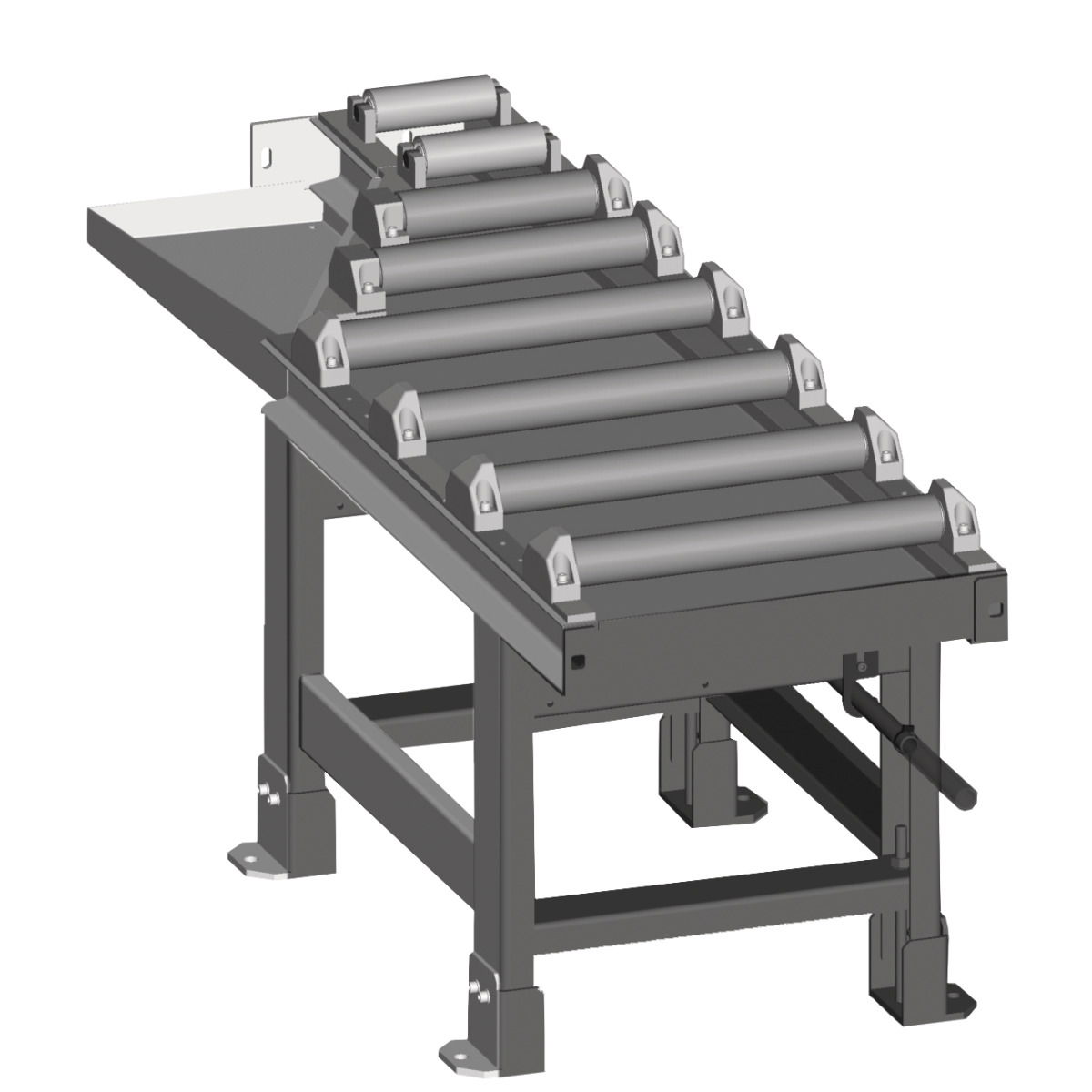 Metallkraft Kivezető görgőpálya 60° vágáshoz 2000 x 520 mm termék fő termékképe