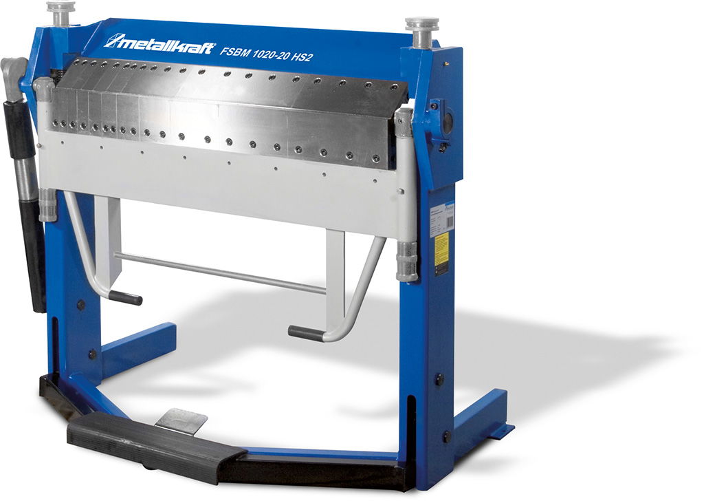 METALLKRAFT Lemezhajlító gép FSBM 1270-20 HS2 manuális 1270/2,0mm/135° termék fő termékképe