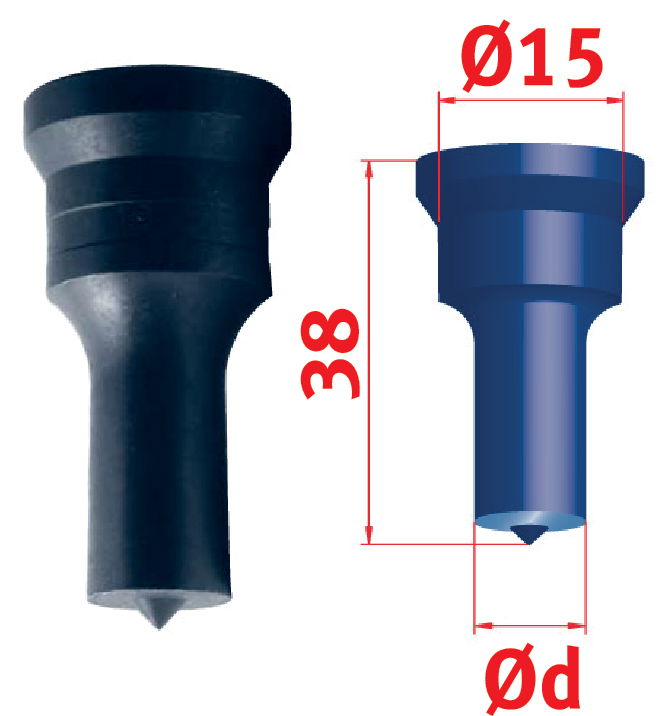 METALLKRAFT Körkivágó bélyeg Nr. 1 Ø14,0mm termék fő termékképe