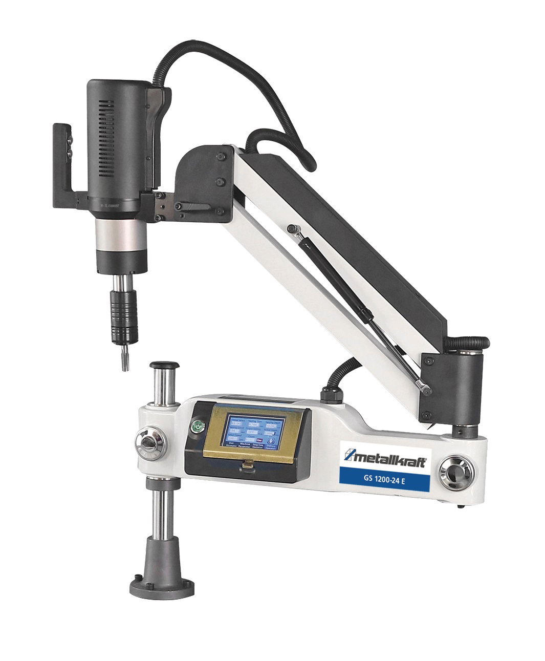 Metallkraft csuklókaros elektromos menetfúrógép GS 1200-24 E (1200W, M6-M24, 1200mm) termék fő termékképe
