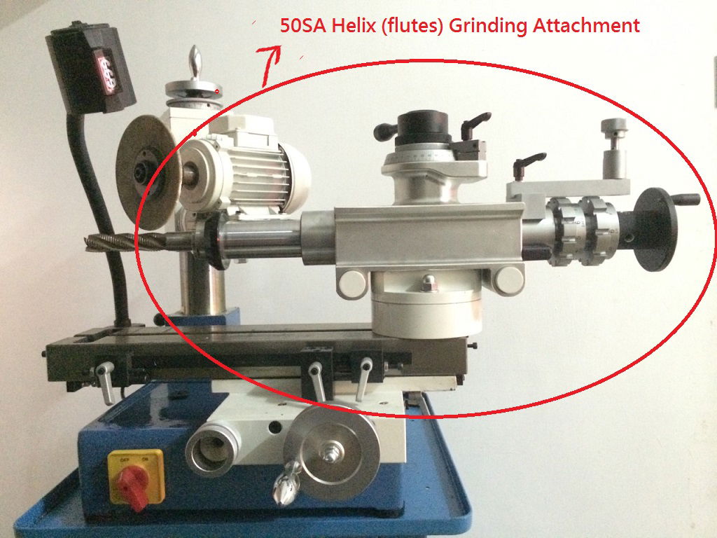 METALLKRAFT PP50SA szerszámélező kiegészítő spirálfúrók újraélezésére termék fő termékképe