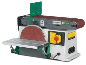 Holzstar BTS 250 kombinált tárcsa és szalagcsiszológép termék fő termékképe