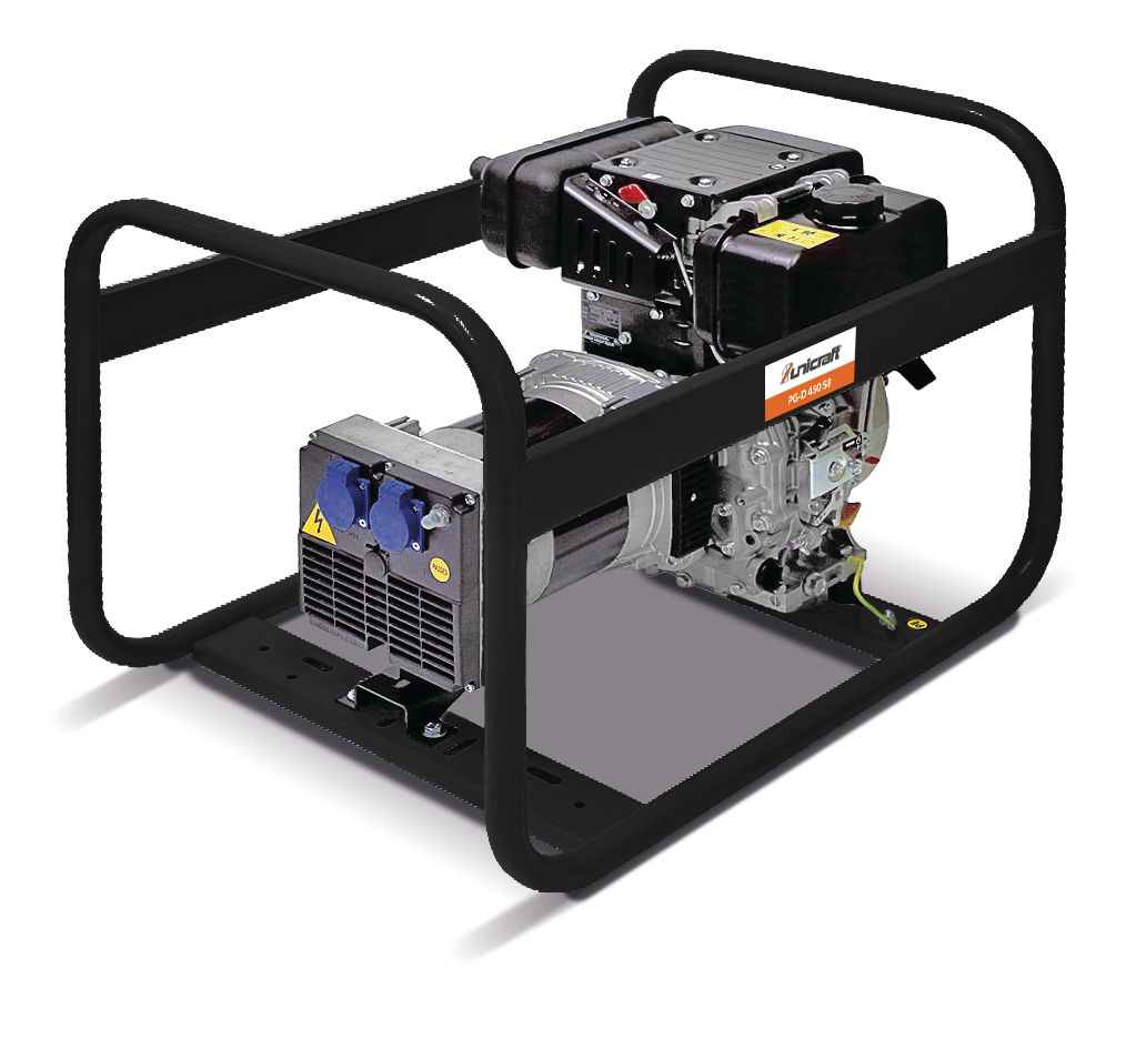 Unicraft PG-D 450 SR szinkrongenerátoros áramfejlesztő termék fő termékképe