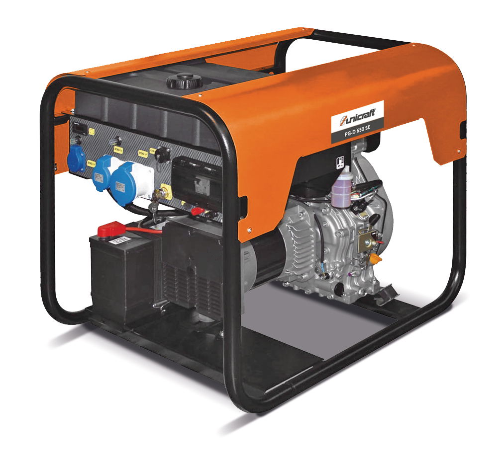 Unicraft PG-D 650 SE szinkrongenerátoros áramfejlesztő termék fő termékképe