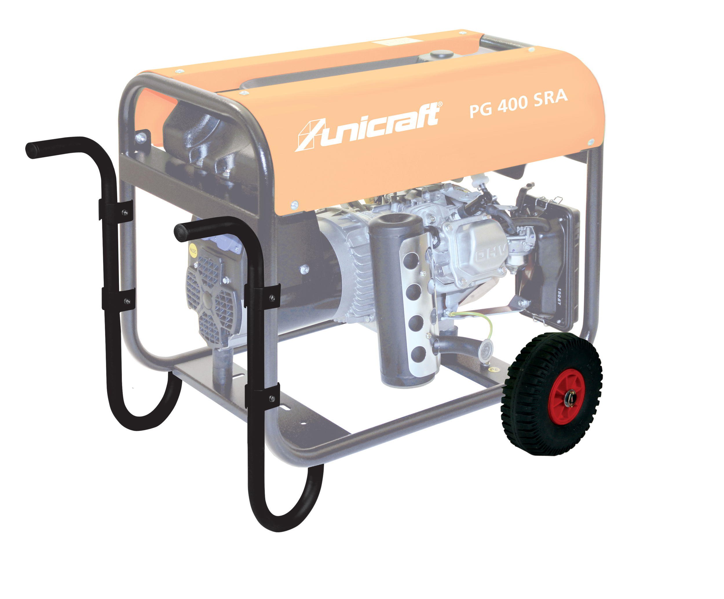 Unicraft RS-PG 1 hordozóegység áramfejlesztőkhöz merev fogantyúval termék fő termékképe