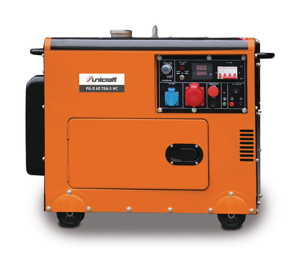 Unicraft PG-D 60 TEA-S HC dízel szinkrongenerátoros áremfejlesztő termék fő termékképe
