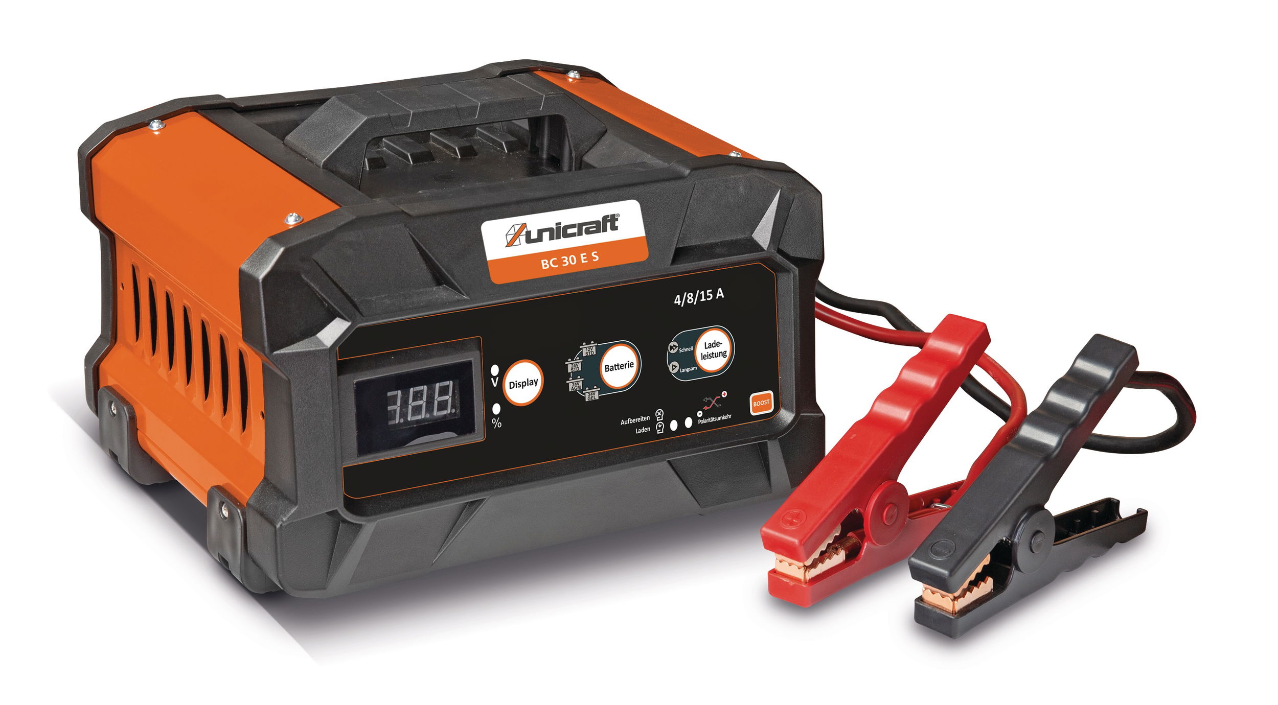 Unicraft Akkumulátortöltő/indító BC 30 E S termék fő termékképe
