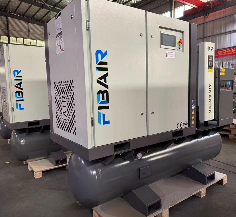 OPTILAS FIBAIR Csavarkompresszor 22 kW, 1.6MPA nyomás Lézervágó gépekhez 12 kW felett termék fő termékképe