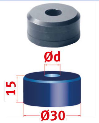 Metallkraft Körkivágó matrica Nr.30 Ø 15,2mm termék fő termékképe