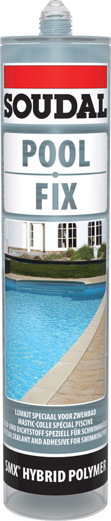 Soudal Pool Fix hibrid polimer tömítő-ragasztó, 290 ml termék fő termékképe