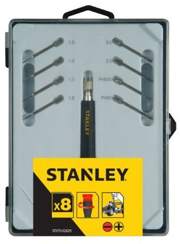 Stanley STHT0-62629 precíziós csavarhúzó készlet, 8 részes termék fő termékképe