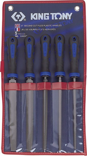 King Tony 5 részes reszelő készlet 200mm nyelezett          1005GQ termék fő termékképe