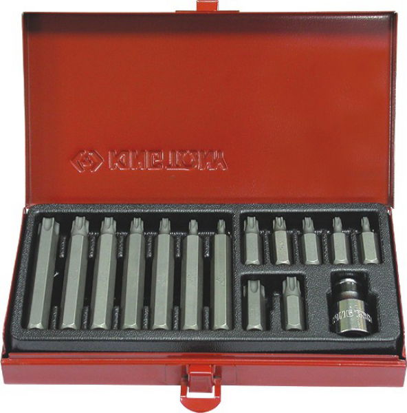 King Tony 15 részes bitkészlet 10mm-es (torx) 1015PQ termék fő termékképe