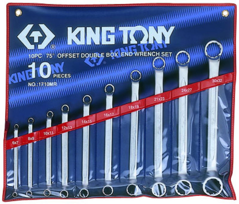 King Tony 10 részes csillagkulcs készlet 6-32mm 1710MR termék fő termékképe