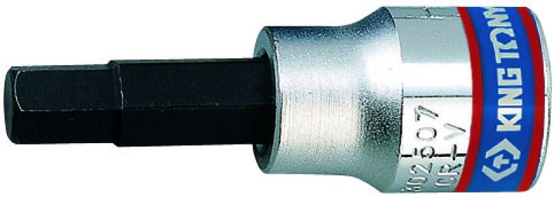 King Tony Hatszög-bitfej 3/8˝H 5. L=50mm    302505 termék fő termékképe
