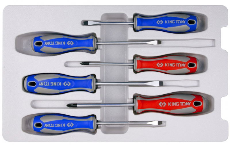 King Tony 6 részes csavarhúzó készlet  31216MR termék fő termékképe