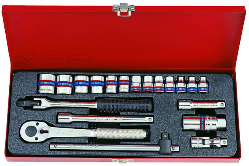 King Tony 20 részes 3/8˝-os kézi dugókulcs készlet  6* 3520MR02 termék fő termékképe
