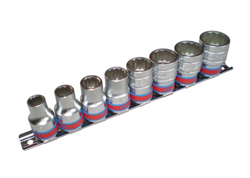 King Tony 8 részes 1/2˝-os kézi dugókulcs készlet coll 12*     4010SR termék fő termékképe