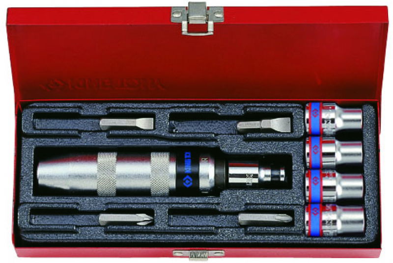 King Tony 10 részes ütve csavarbehajtó készlet 4505MR termék fő termékképe